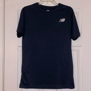 Navy blue new balance size small tshirt